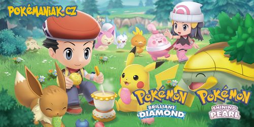 Pokémon Brilliant Diamond & Shining Pearl - Pokétch, Amity Square a Poffiny