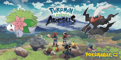 Pokémon Legends: Arceus - Jak získat Shaymin, Darkrai a další bonusy?