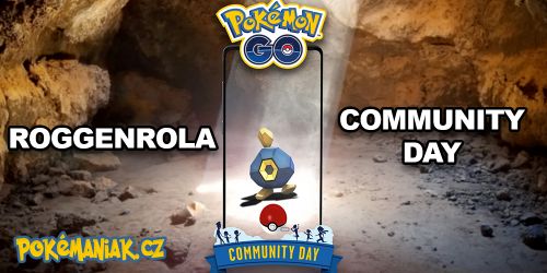 Pokémon GO - Čeká nás Roggenrola Community Day 2022!
