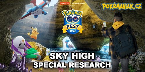 Pokémon GO - Úkoly v GO Fest 2023: Sky High Special Research (i bez ticketu)