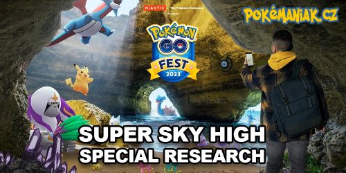 Pokémon GO - Úkoly v GO Fest 2023 Super Sky High Special Research