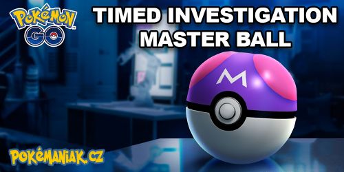 Pokémon GO - Úkoly v časově omezeném Research Timed Investigation: Master Ball