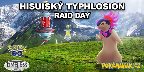 Pokémon GO - Po Samurottovi bude mít svůj Raid Day i hisuiský Typhlosion