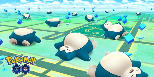 Pokémon GO - Spící Snorlax