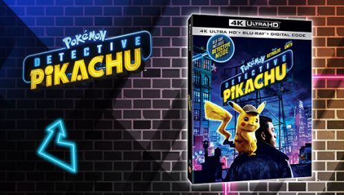 Detective Pikachu na DVD a Blu-Ray