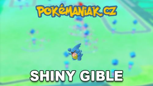 Pokémon GO - Shiny Gible vypuštěn!
