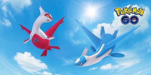 Pokémon GO - Latios a Latias se na jeden víkend vrací do raidů!