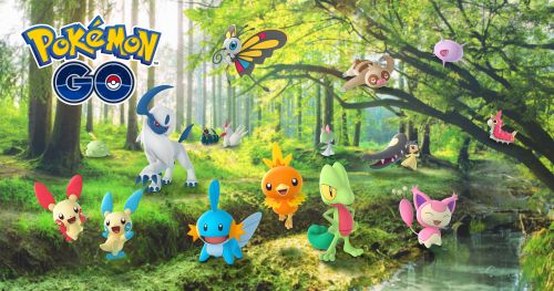Pokémon GO - Cesta do Kanta bude pokračovat v regionu Hoenn!