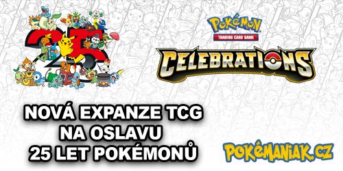 Pokémon TCG - Chystá se speciální expanze na oslavu 25 let Pokémonů!