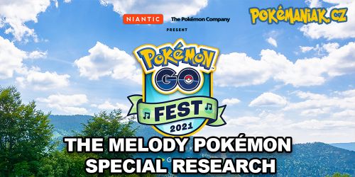Pokémon GO - Úkoly z GO Fest 2021 The Melody Pokémon Special Research!