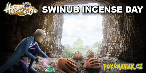 Pokémon GO - Chystá se Incense Day se Swinubem!