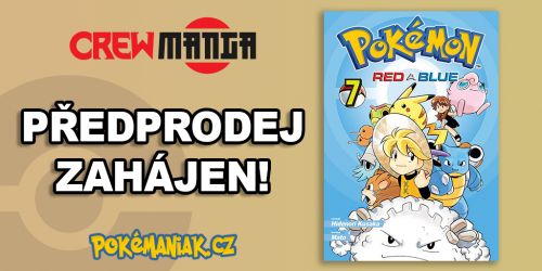 Pokémon Manga - Předprodej Pokémon Red a Blue 7 už je tady!