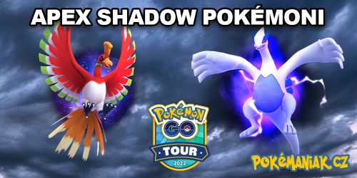Pokémon GO - Apex Shadow Lugia a Ho-Oh během Pokémon GO Tour: Johto!