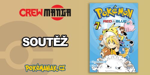 Pokémon Manga - Soutěž o knihu Pokémon Red a Blue 7!