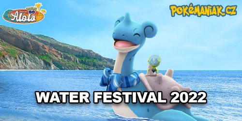 Pokémon GO - Jak proběhne Water Festival 2022?