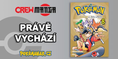 Pokémon Manga - Vychází kniha Pokémon Gold a Silver 8!