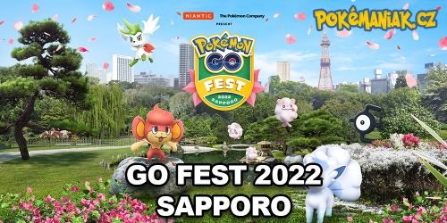 Pokémon GO - Do prodeje přichází už i vstupenky na lokální GO Fest v Sapporo 2022!