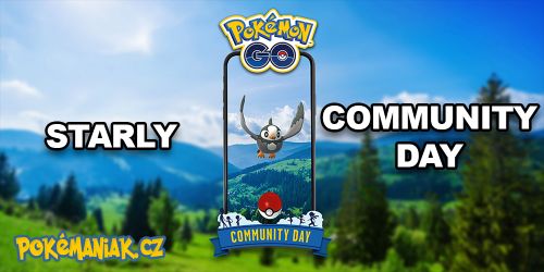 Pokémon GO - Do červencového Community Day 2022 přiletí Starly!