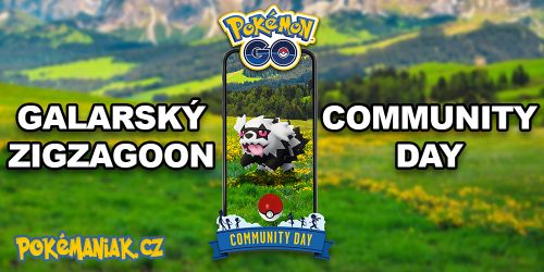 Pokémon GO - Galar Zigzagoon Community Day 2022 - kompletní průvodce