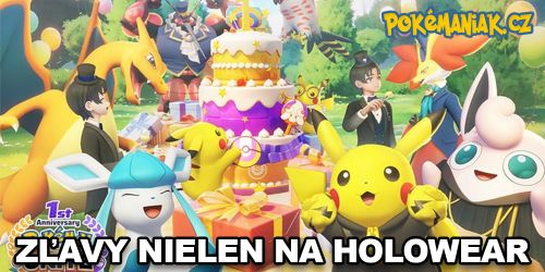 Pokémon UNITE - Počas prvého výročia bude zľava na Holowear a ďalšie položky!