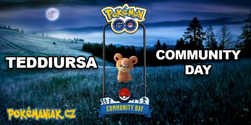 Pokémon GO - V listopadu 2022 nás čeká Teddiursa Community Day s novým vývojem!
