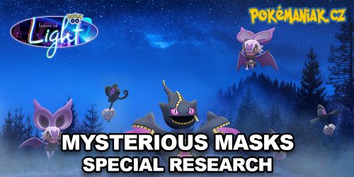 Pokémon GO - Úkoly v Mysterious Masks Special Research