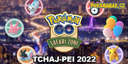 Pokémon GO - Tchaj-pei Safari Zone 2022 - průvodce eventem