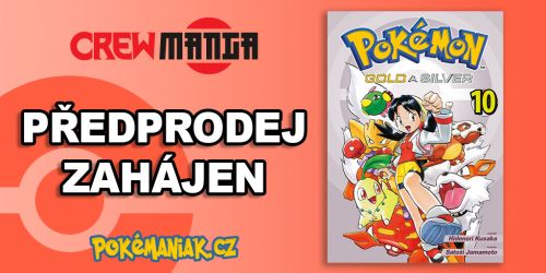 Pokémon Manga - Už je tu předprodej knihy Pokémon Gold a Silver 10!
