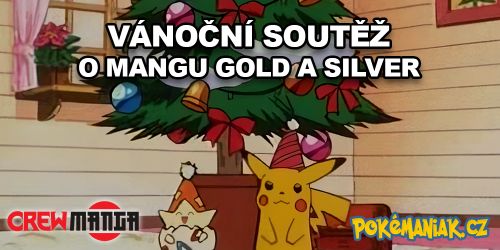 Vánoční soutěž 2022 o tři díly Pokémon Gold a Silver!