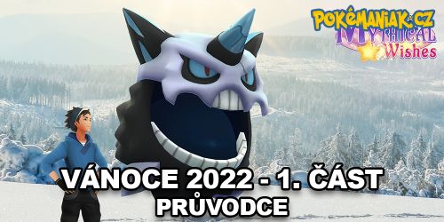 Pokémon GO - Vánoce 2022 - 1. část - průvodce eventem