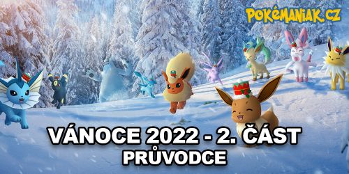 Pokémon GO - Vánoce 2022 - 2. část - průvodce eventem