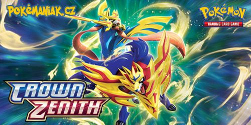 Pokémon TCG - Expanze Sword & Shield - Crown Zenith je tady!