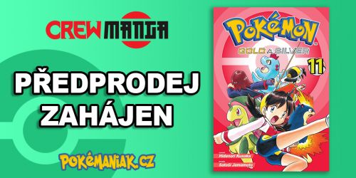 Pokémon Manga - Začal předprodej komiksové knihy Pokémon Gold a Silver 11!