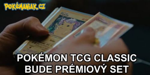 Pokémon TCG Classic bude opravdu prémiový hrací set