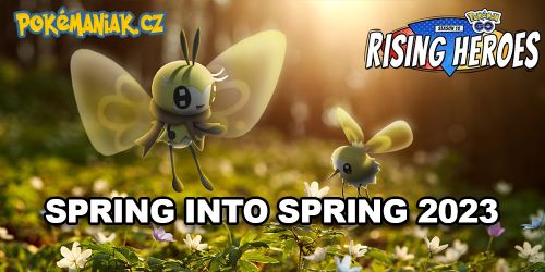 Pokémon GO - Přicházejí podrobnosti event Spring into Spring 2023