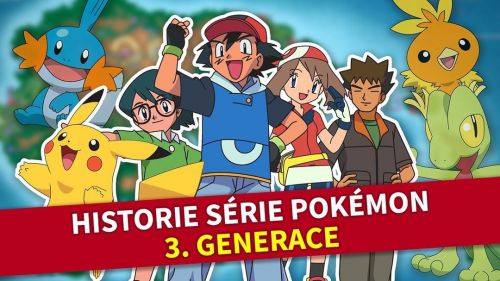 Historie série Pokémon - 3. generace 