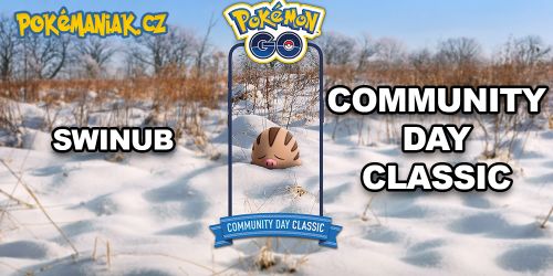 Pokémon GO - Do Community Day Classic se v dubnu 2023 vrátí Swinub!