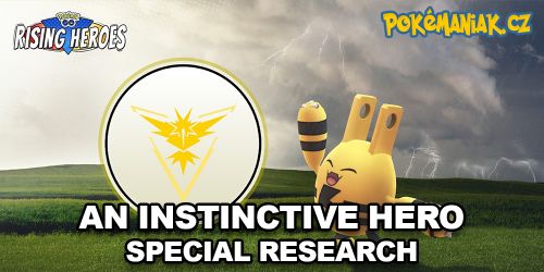 Pokémon GO - Úkoly v An Instinctive Hero Special Research