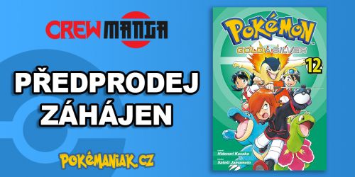 Pokémon Manga - Blíží se vydání Pokémon Gold a Silver 12. Předprodej začal!