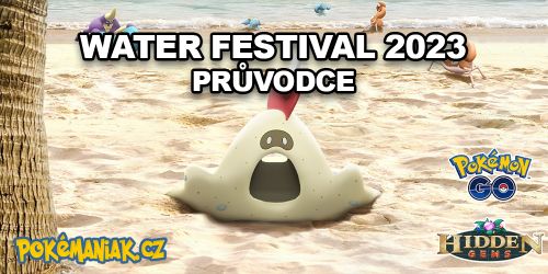 Pokémon GO - Water Festival: Beach Week 2023 - průvodce eventem