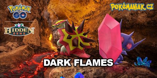Pokémon GO - Během eventu Dark Flames přijdou Turtonator a Mega Sableye!