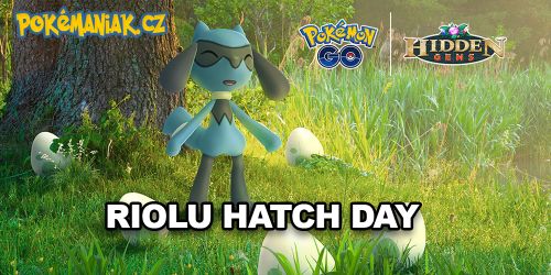 Pokémon GO - První Hatch Day se zameří na Riolu!