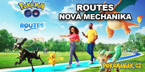 Pokémon GO - Do hry přichází nová funkce zvaná Routes a s ní Zygarde!