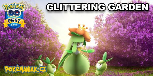 Pokémon GO - První srpnový event 2023 ponese název Glittering Garden!