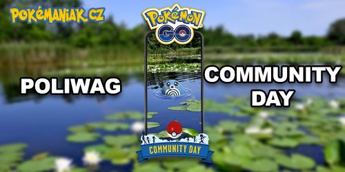 Pokémon GO - Poliwag Community Day 2023 - průvodce eventem