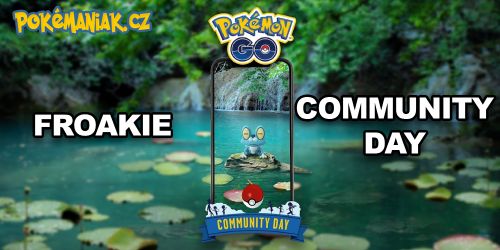 Pokémon GO - V srpnu 2023 dorazí do Community Day Froakie!