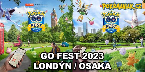 Pokémon GO - Úkoly v GO Fest 2023 Londýn/Osaka Park Adventure Special Research