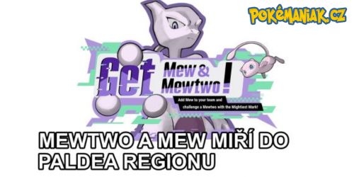 Pokémon Presents: Do Pokémon Scarlet and Violet míří Mewtwo a Mew