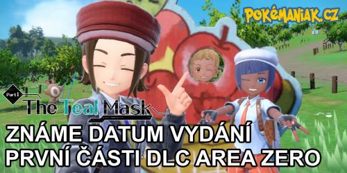 Pokémon Presents: Známe datum vydání první části DLC Area Zero