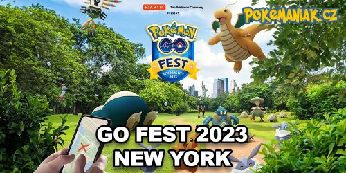 Pokémon GO - Úkoly v GO Fest 2023 New York Park Adventure Special Research